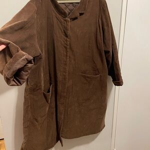 Vintage: Brown Corduroy Coat